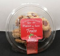 Plaisir au beurre goût fraise 230 gr